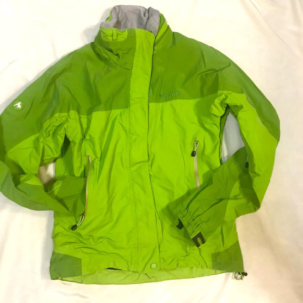 Marmot XS green snow ski coat ❄️
